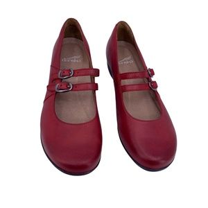 DANSKO Fynn Mary Janes Double Buckle Straps Comfort Shoes